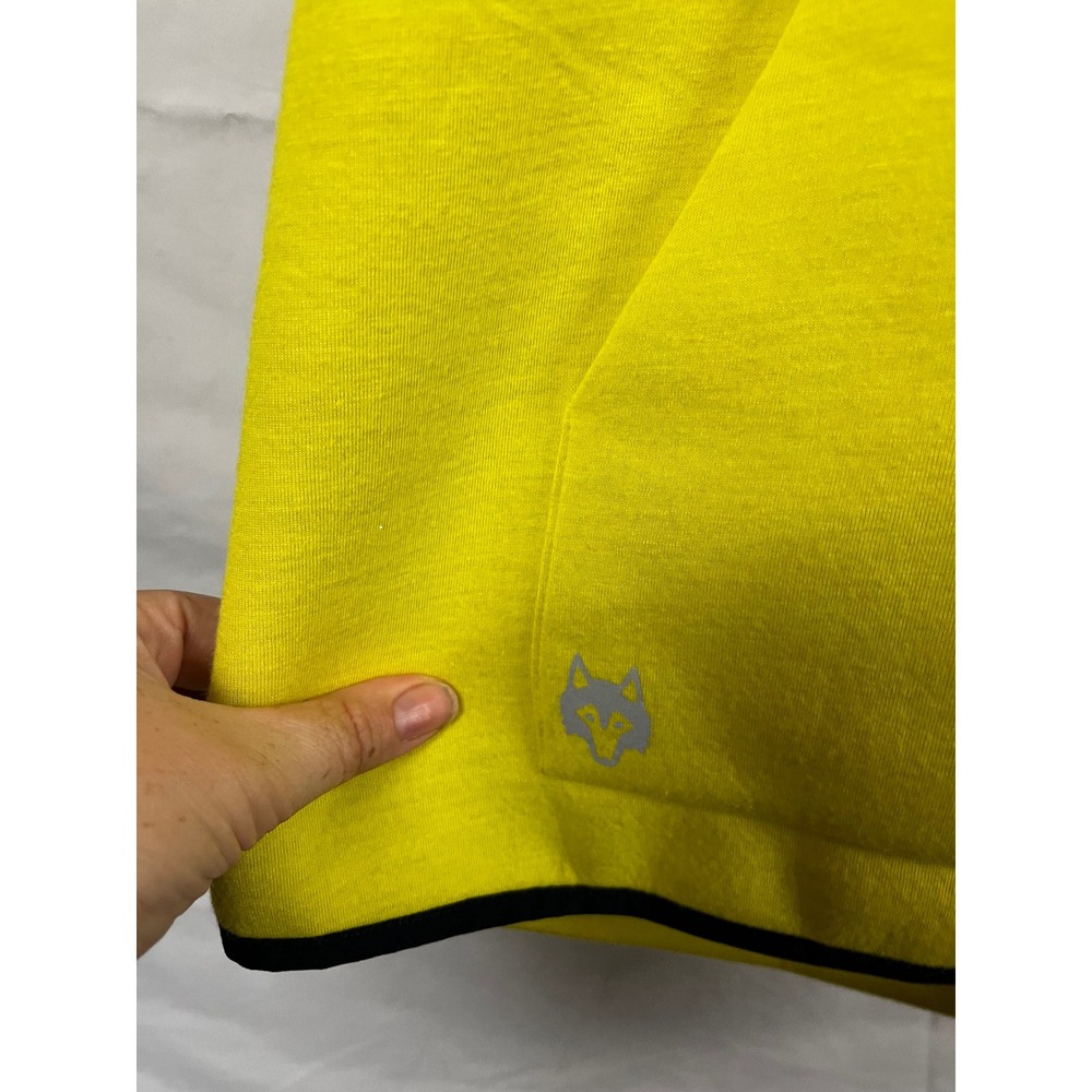 Greyson NWT Men's Pontiac Vest Radium Yellow Navy Trim Golf Full Zip- Large - Picture 7 of 9